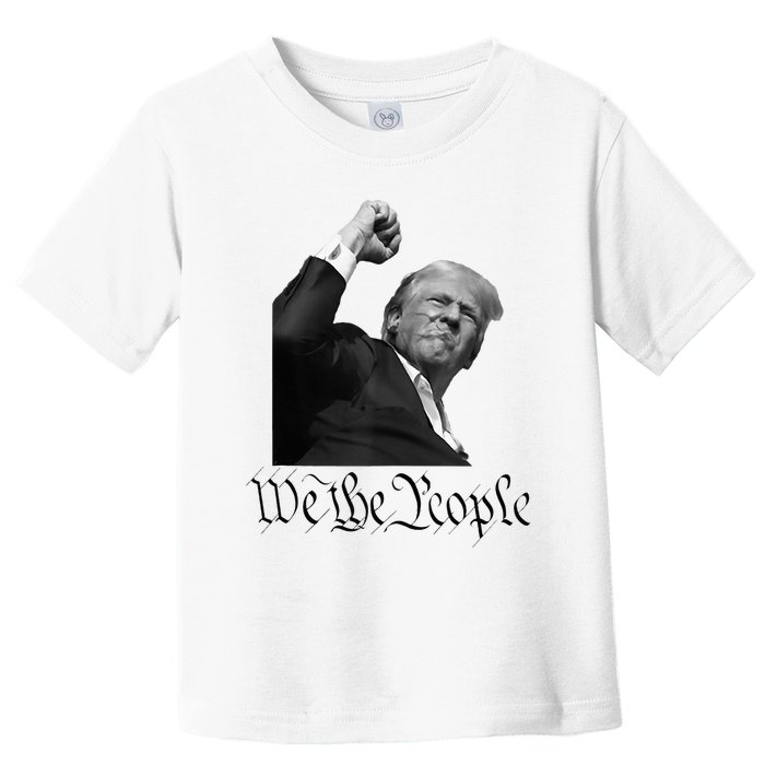 We The People Support Donald Trump Toddler T-Shirt