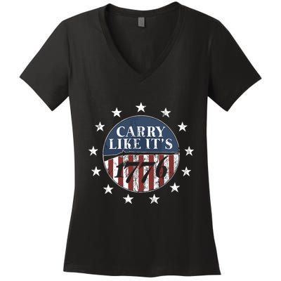 We The People Holsters Women's V-Neck T-Shirt