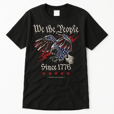 We The People Eagle American Flag Tall T-Shirt