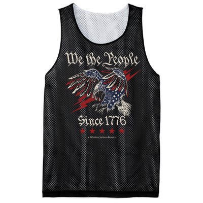 We The People Eagle American Flag Mesh Reversible Basketball Jersey Tank