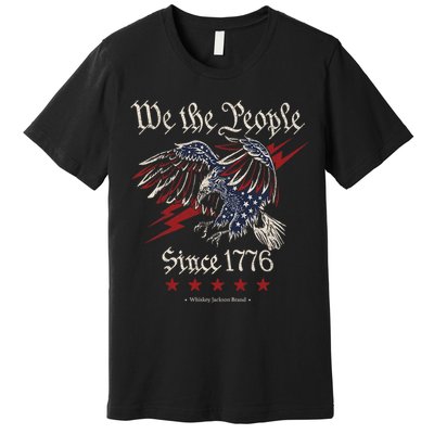 We The People Eagle American Flag Premium T-Shirt