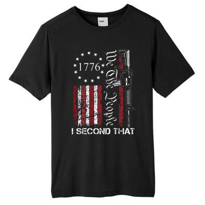 We The People I Second That 2nd Amendment US Flag Tall Fusion ChromaSoft Performance T-Shirt