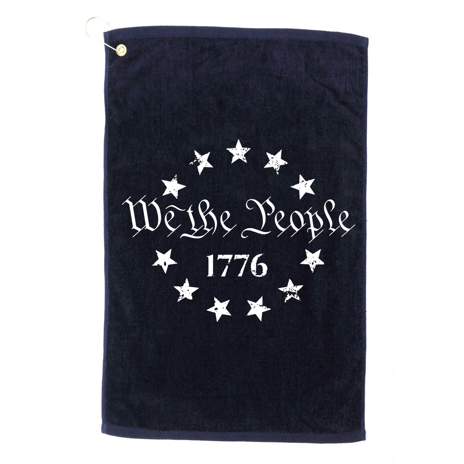 We The People Shirt 1776 Betsy Ross Flag Independence Day Golf Towel
