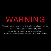 Warning Trained Professional Funny Jackass Stunts Disclaimer Bucket Hat