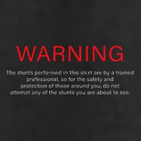 Warning Trained Professional Funny Jackass Stunts Disclaimer Tumbler