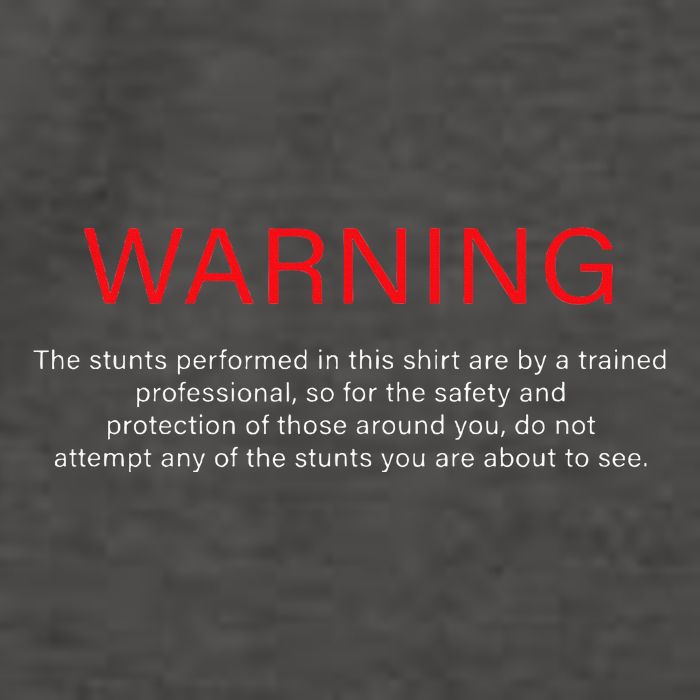 Warning Trained Professional Funny Jackass Stunts Disclaimer Vector Backpack