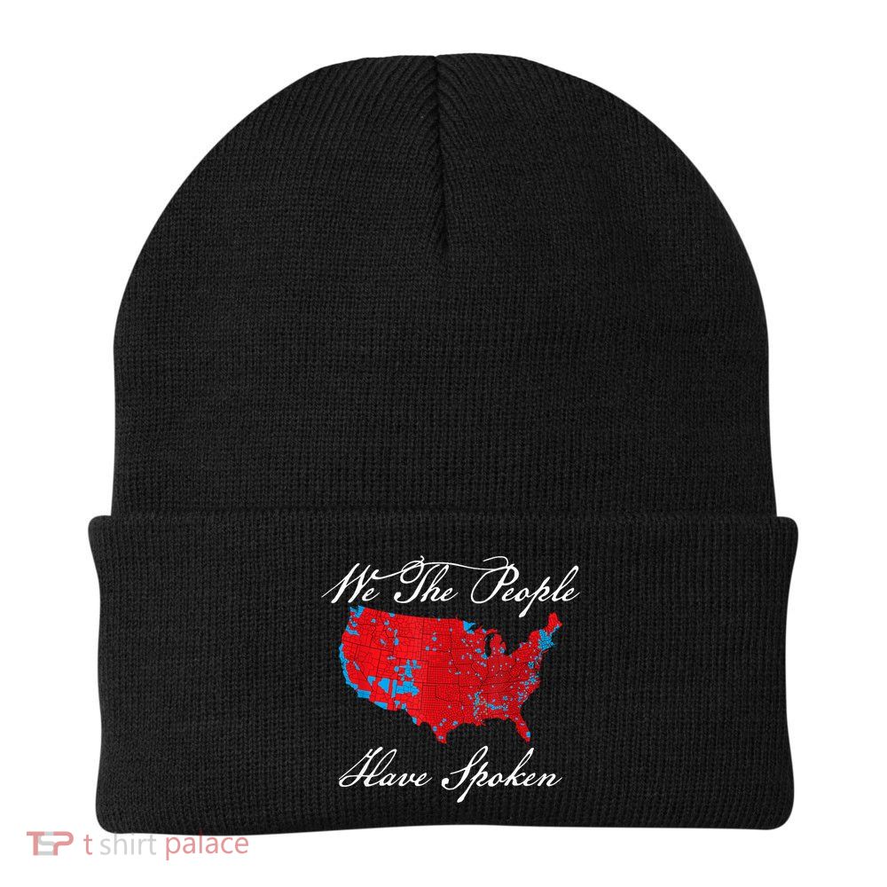 We The People Have Spoken Map Of 2024 Election Results Beanie