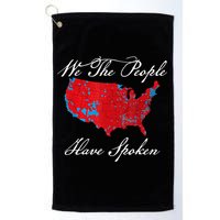 We The People Have Spoken Map Of 2024 Election Results Golf Towel