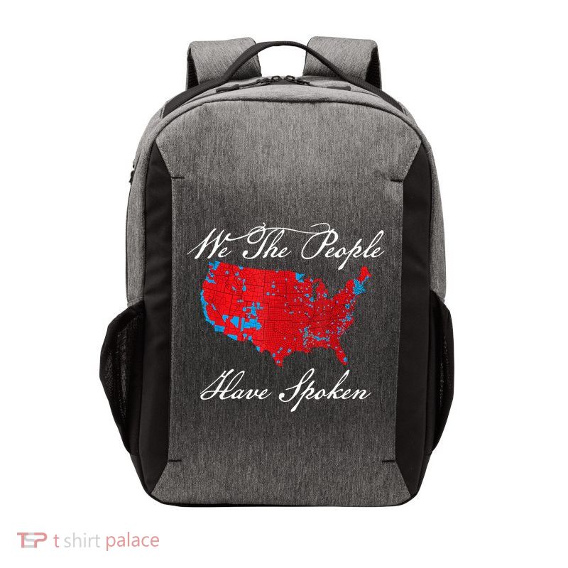 We The People Have Spoken Map Of 2024 Election Results Vector Backpack