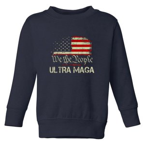 We The People America Ultra Maga Toddler Sweatshirt