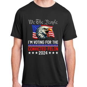 We The People Voting Felon 2024 Eagle Adult ChromaSoft Performance T-Shirt