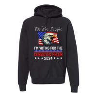 We The People Voting Felon 2024 Eagle Premium Hoodie