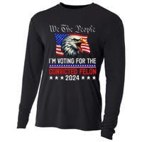 We The People Voting Felon 2024 Eagle Cooling Performance Long Sleeve Crew