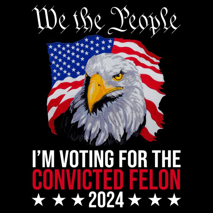 We The People Im Voting For The Convicted Felon 2024 Usa Eagle Impact Tech Backpack