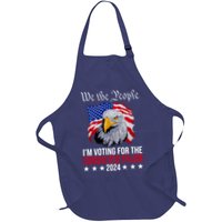 We The People Im Voting For The Convicted Felon 2024 Usa Eagle Apron