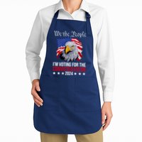 We The People Im Voting For The Convicted Felon 2024 Usa Eagle Apron