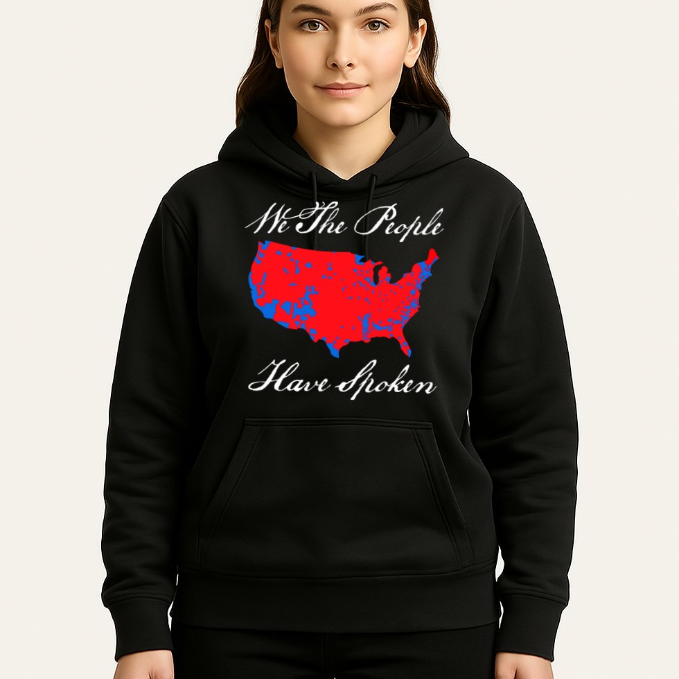 We The People Have Spoken 2024 Election Pro Trump Hoodie