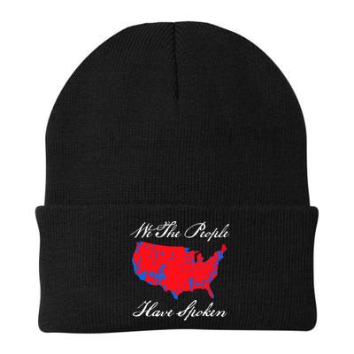 We The People Have Spoken 2024 Election Pro Trump Beanie