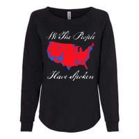 We The People Have Spoken 2024 Election Pro Trump Womens California Wash Sweatshirt