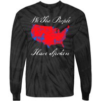 We The People Have Spoken 2024 Election Pro Trump Tie-Dye Long Sleeve Shirt