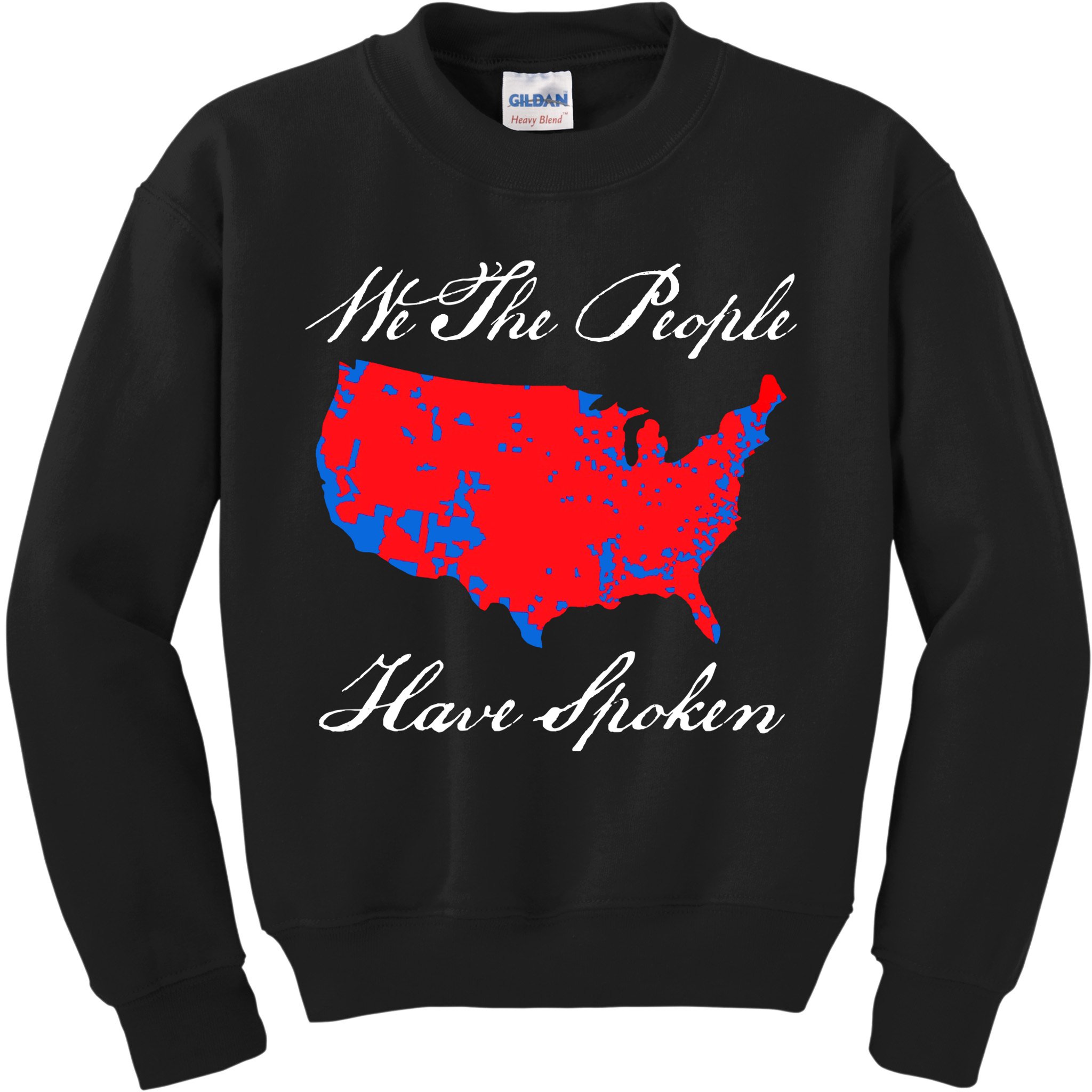 We The People Have Spoken 2024 Election Pro Trump Kids Sweatshirt