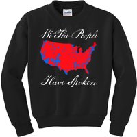 We The People Have Spoken 2024 Election Pro Trump Kids Sweatshirt