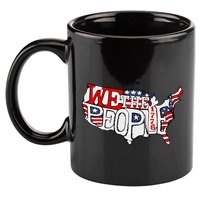 We The People Usa 1776 Map 11oz C Handle Ceramic Mug