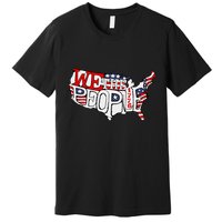 We The People Usa 1776 Map Premium T-Shirt