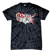 We The People Usa 1776 Map Tie-Dye T-Shirt