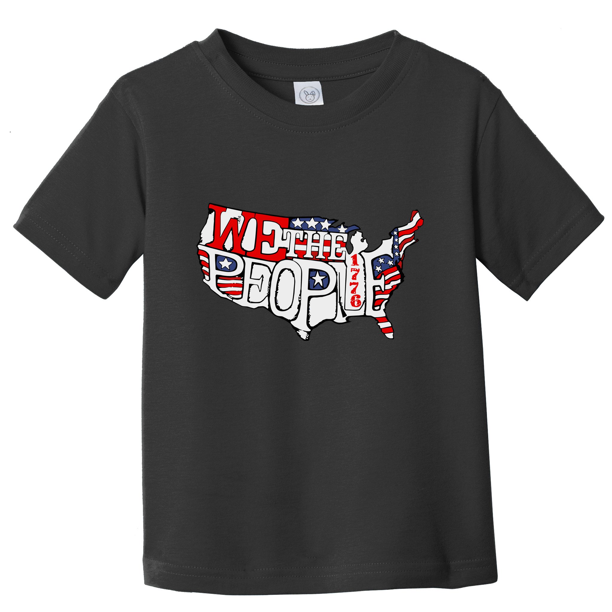 We The People Usa 1776 Map Toddler T-Shirt
