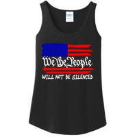 We The People Will Not Be Silenced Ladies Essential Tank