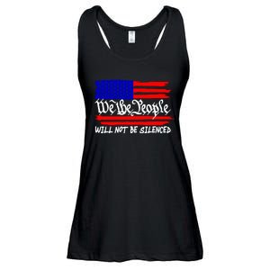 We The People Will Not Be Silenced Ladies Essential Flowy Tank