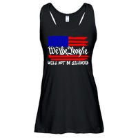 We The People Will Not Be Silenced Ladies Essential Flowy Tank