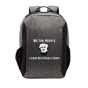 We The People I Stand With Donald Trump Vector Backpack