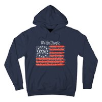 We The People American Flag Constitution Hoodie