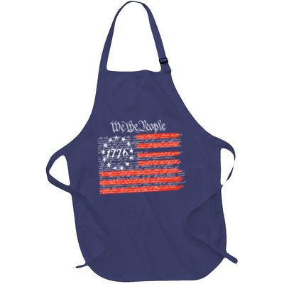 We The People American Flag Constitution Apron