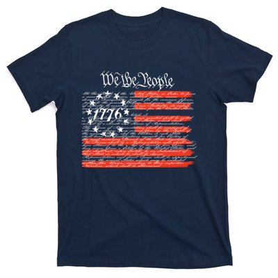 We The People American Flag Constitution T-Shirt