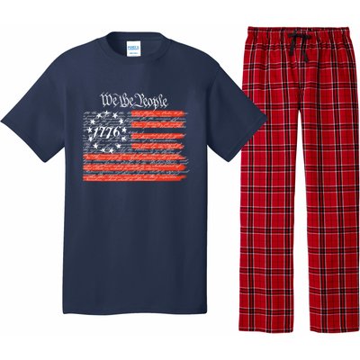 We The People American Flag Constitution Pajama Set