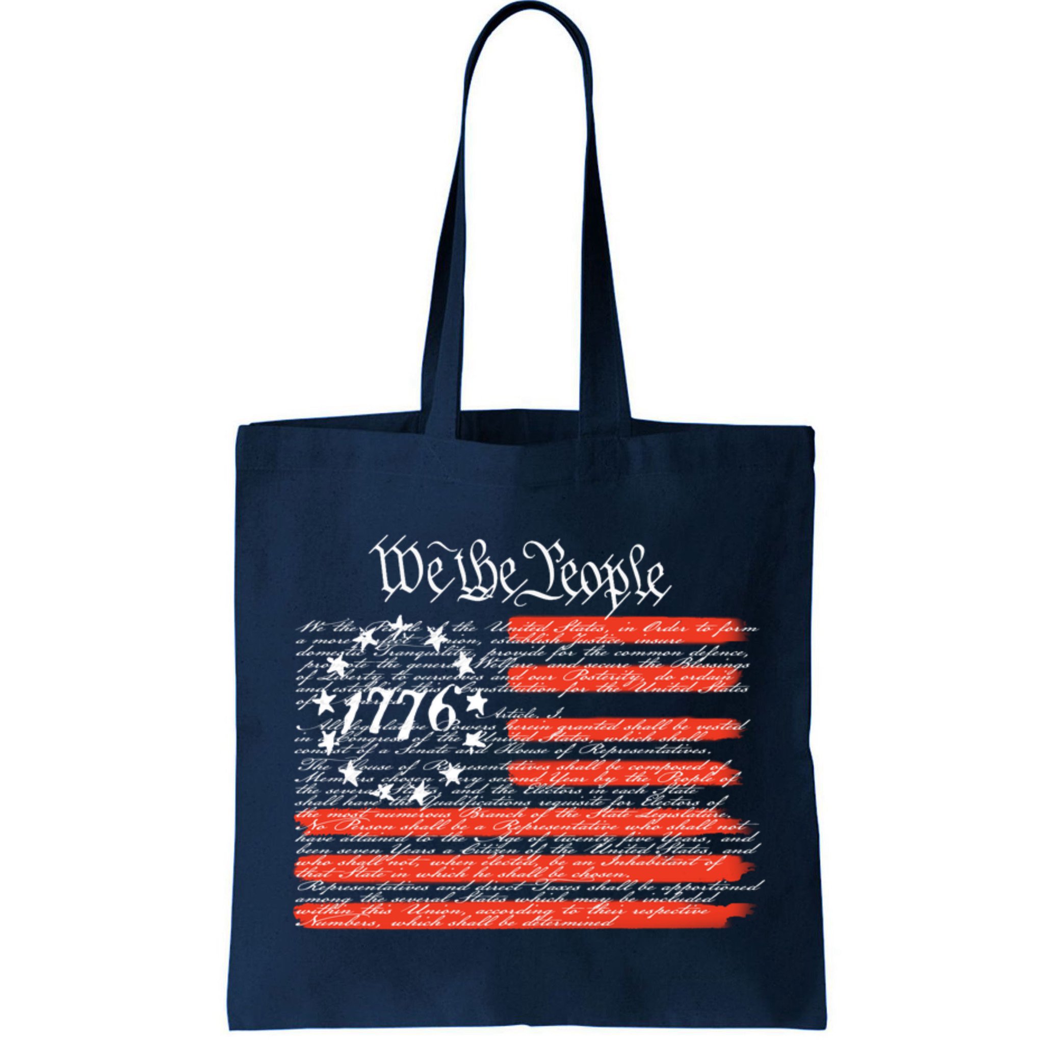 We The People American Flag Constitution Bag