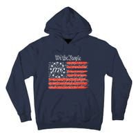 We The People American Flag Constitution Tall Hoodie