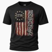 We The People 1776 American Flag 4th Of July  Cooling Performance Crew T-Shirt