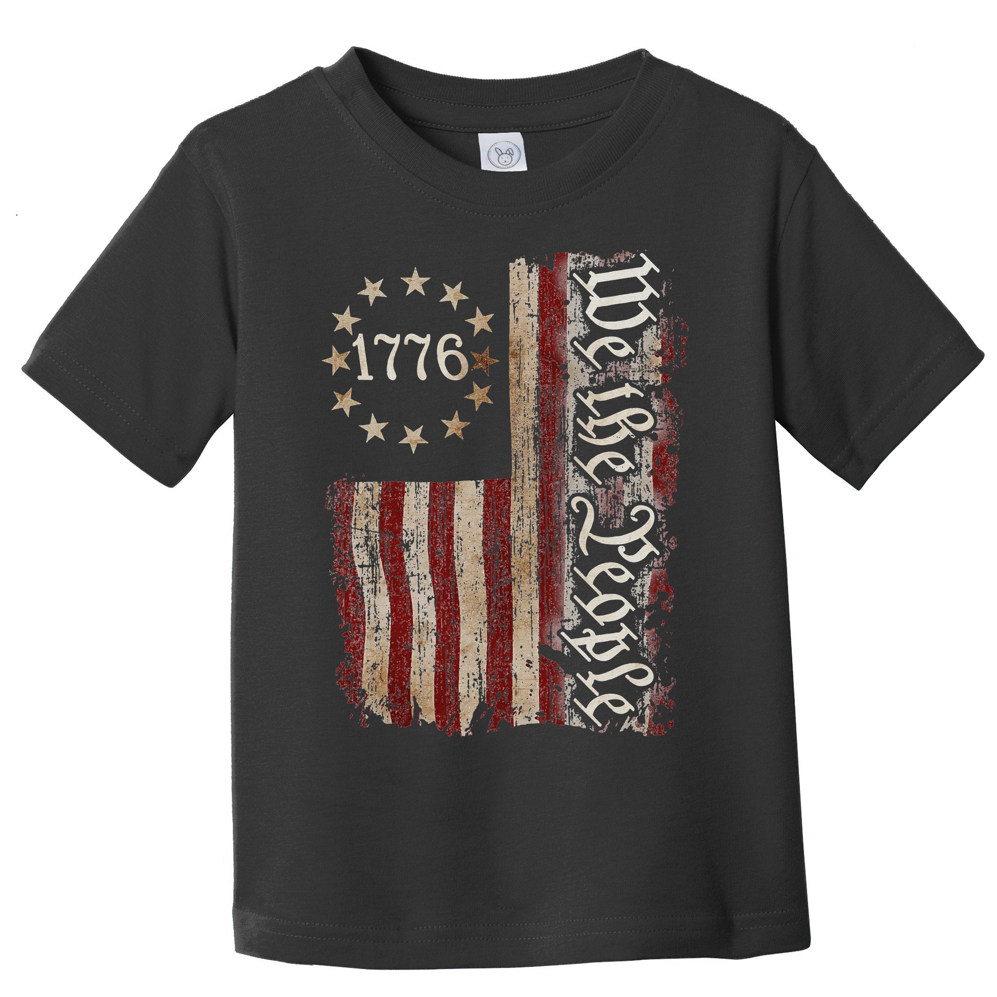 We The People 1776 American Flag 4th Of July  Toddler T-Shirt