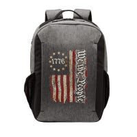 We The People 1776 American Flag 4th Of July  Vector Backpack