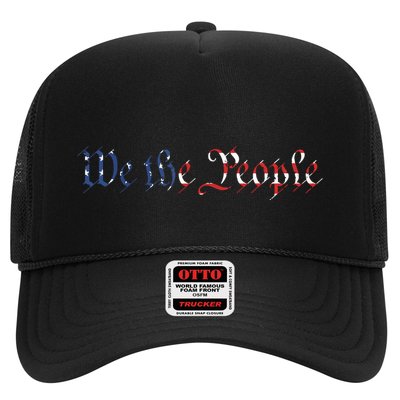 We The People US Constitution 1776 Freedom American Flag Hat