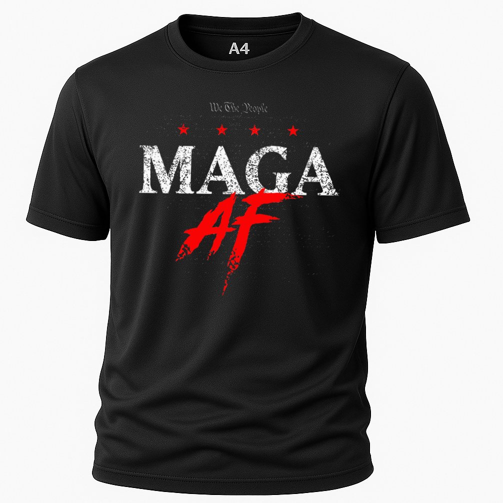 We The People Maga Af Cooling Performance Crew T-Shirt
