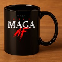 We The People Maga Af 11oz C Handle Ceramic Mug