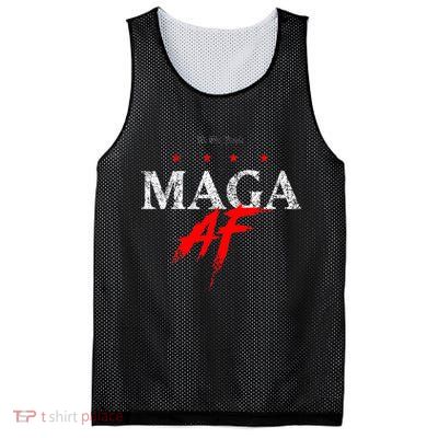 We The People Maga Af Mesh Reversible Basketball Jersey Tank