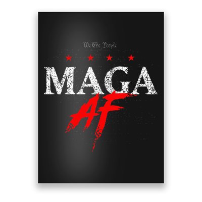 We The People Maga Af Poster