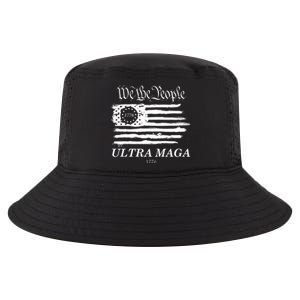 We The People Ultra MAGA Proud Betsy Ross 1776 Flag Cool Comfort Performance Bucket Hat