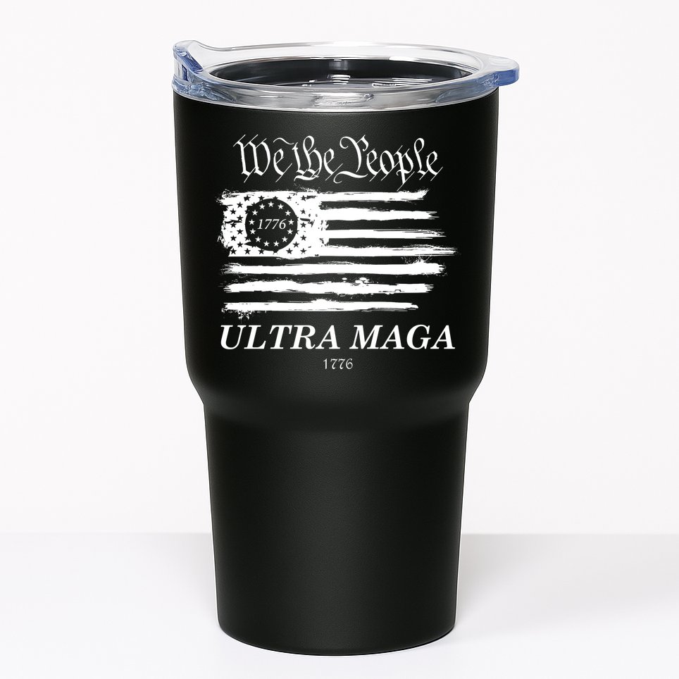 We The People Ultra MAGA Proud Betsy Ross 1776 Flag Tumbler
